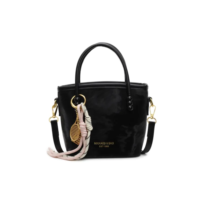 HCXK PU Shoulder Bag Crossbody Bag Casual Korean Style Bucket Bag Handbag Regular Women's Multicolor-15
