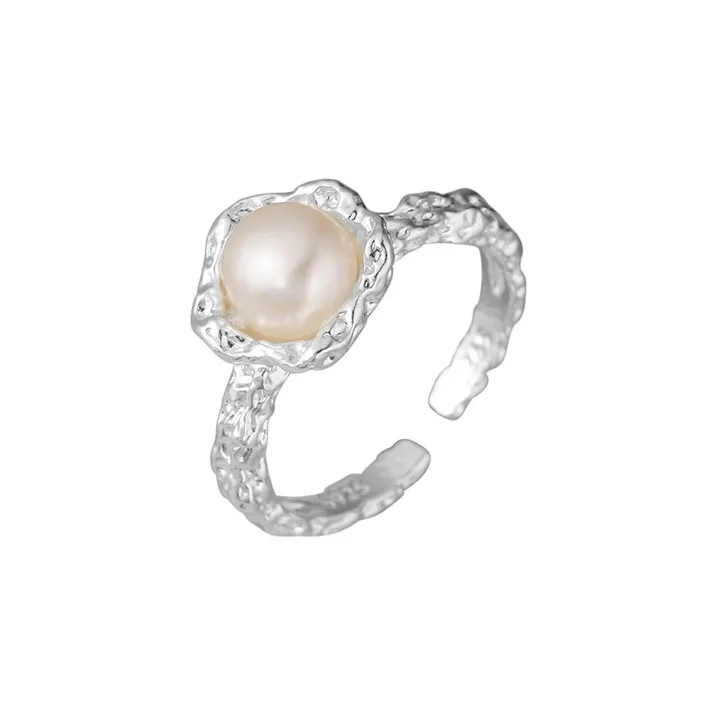 Love Pearl Rings Women's-0