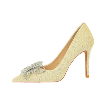 QITUMAUL Slim Heel High Heels Women's