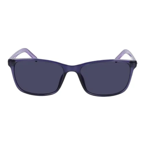 Converse Plastic Rectangular Sunglasses Women's Purple
