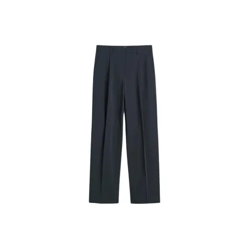 TOTEME SS25 Casual Pants Women's Midnight Blue