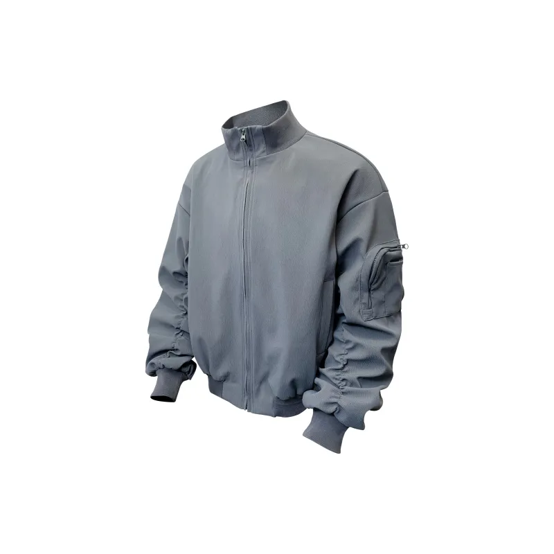 DJ.SPIRIT Jackets Coats Unisex Deep Red-5