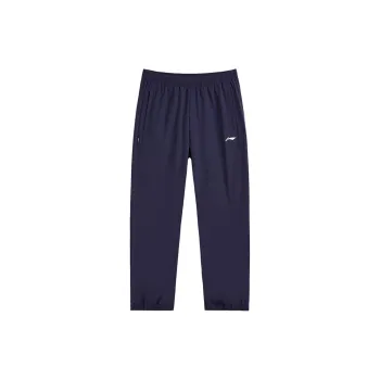 LiNing Knitted Sports Pants Unisex Sailor Blue