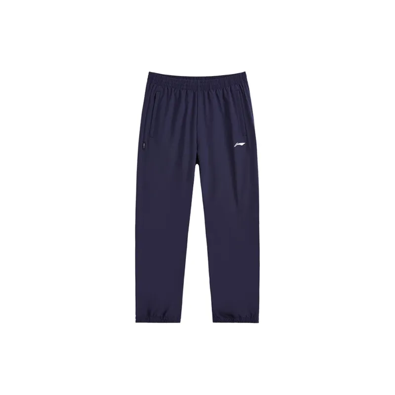 LiNing Knitted Sweatpants Unisex Sailor Blue-0
