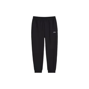 LiNing Knitted Sports Pants Unisex Black