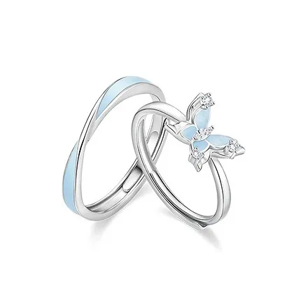 LAA 925 Sterling Silver Rings Unisex-0