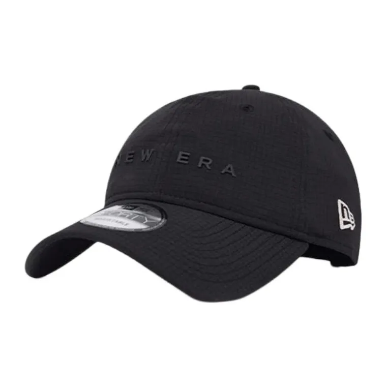 New Era Nylon Spandex Polyester Cotton Baseball Caps Unisex Black-0