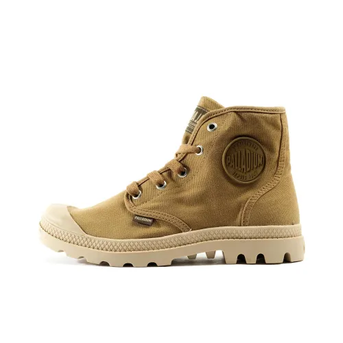 Palladium Pampa Ankle Boots Women's Yellow Green