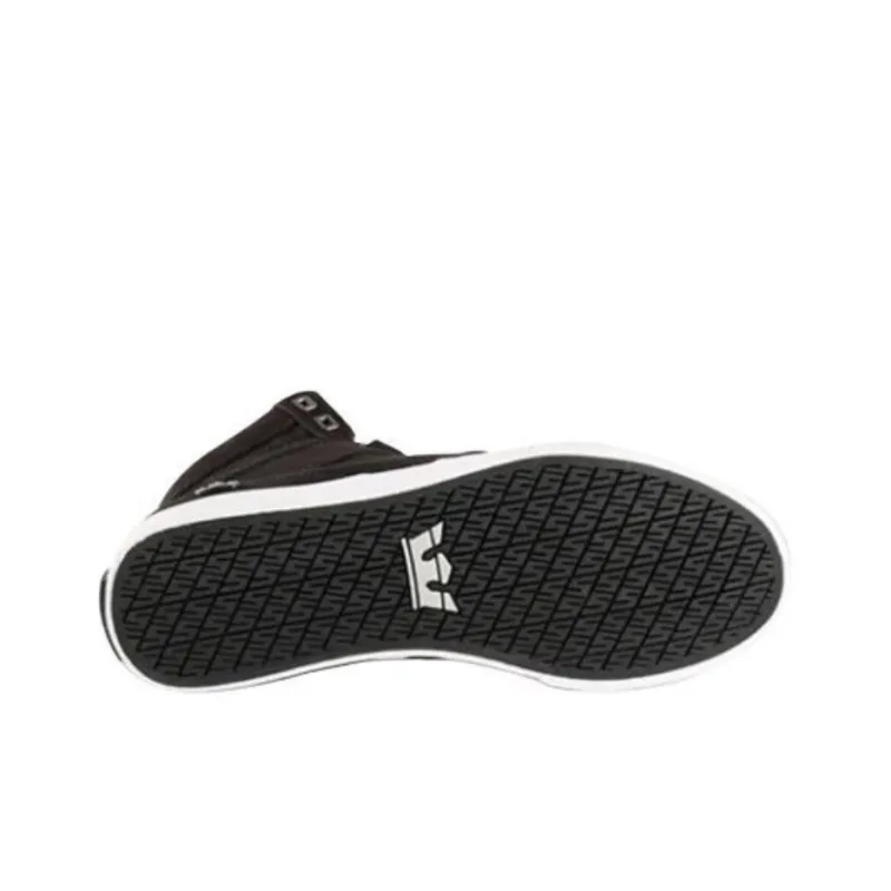 SUPRA Skateboard Shoes Men High-Top Black-3