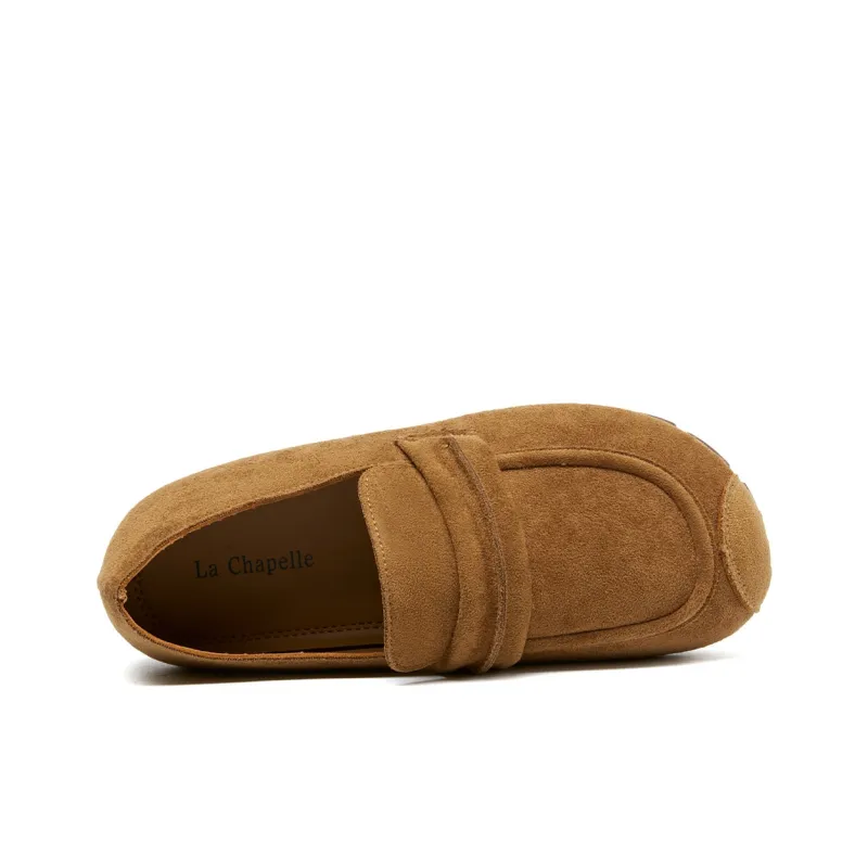 La Chapelle Loafers Women's Yellow/Apricot/Khaki-3