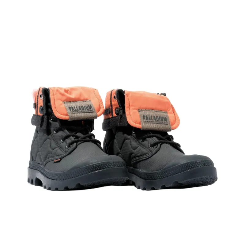 Palladium Ankle Boots Unisex Black Orange-2