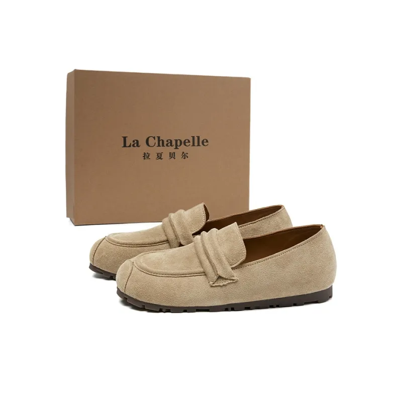 La Chapelle Loafers Women's Yellow/Apricot/Khaki-6