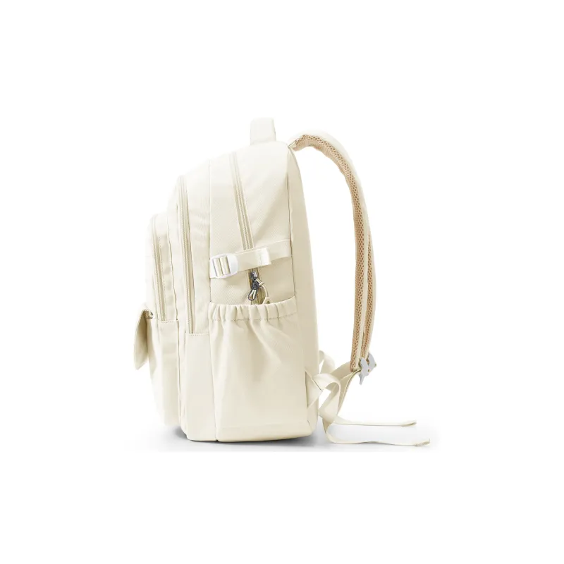 Kawasaki Fabric Backpack Regular Unisex Light Blue/Light Gray/Ecru-13