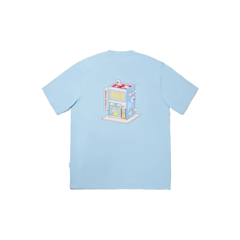 LiNing T Shirts Men Sky Blue-1