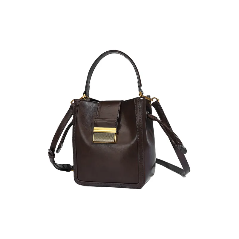 OCTSUI PU Bucket Bags Shoulder Bag Crossbody Bag Handbag Women's Multicolor-1