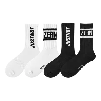 ZEROIN Mid Calf Socks Unisex 4 Pack