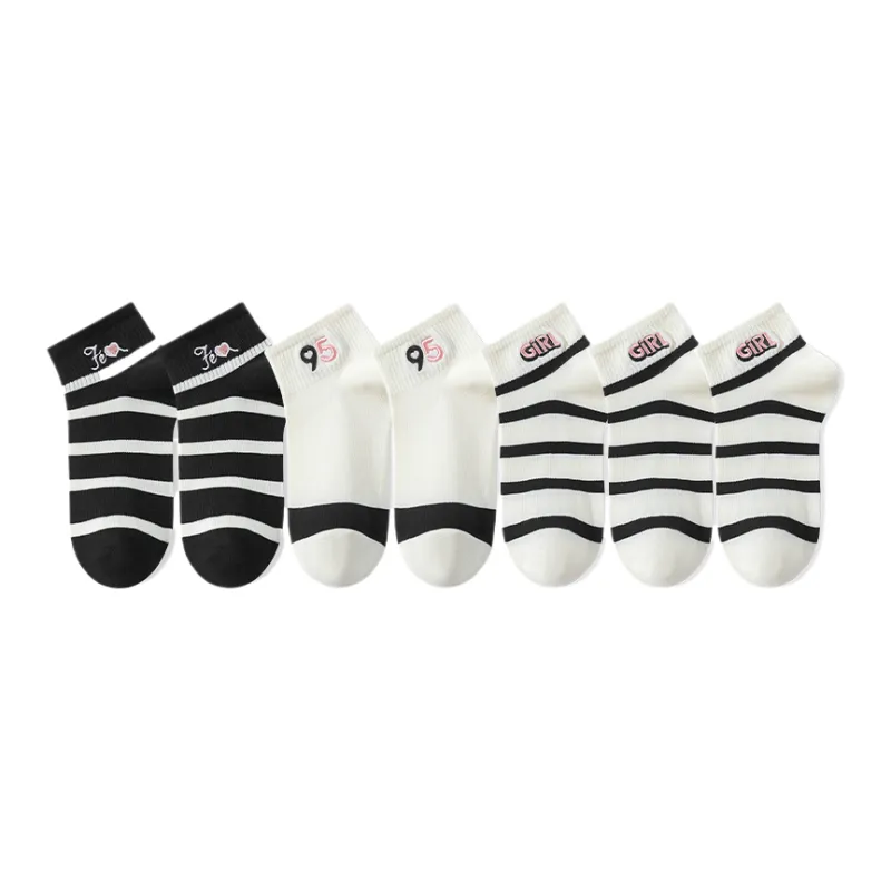 Cotton Gene Ankle Socks Women's 7 Pack-6