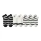 2 Black Stripes+2 White 95+3 White Stripes