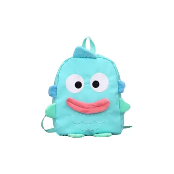 Parker Bear Nylon Backpack Unisex Blue