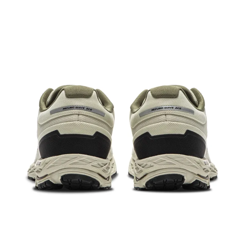 Mizuno Wear-Resistant Breathable Supportive Rebound Low-Top Casual Shoes Unisex Gray Green-4