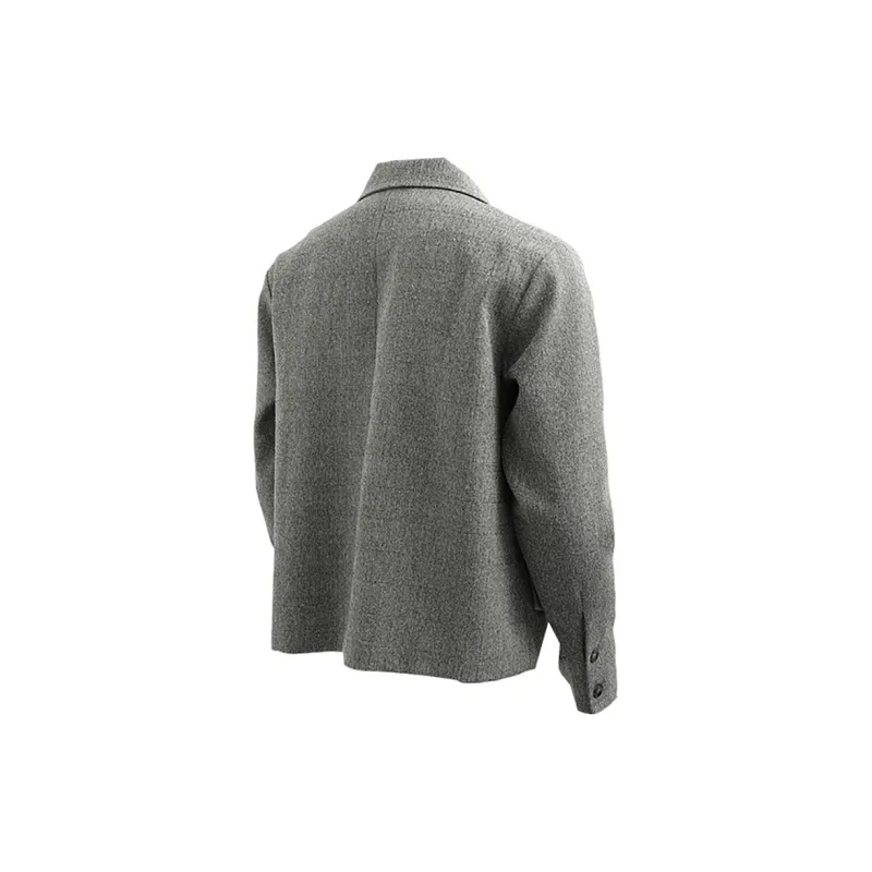 LA'T.WEEKEND Jackets & Coats Unisex Asphalt Gray-2
