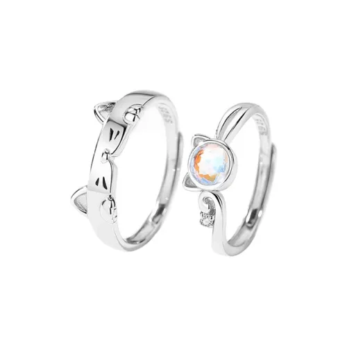 MOLADY 999 Fine Silver Ring Girl Unisex