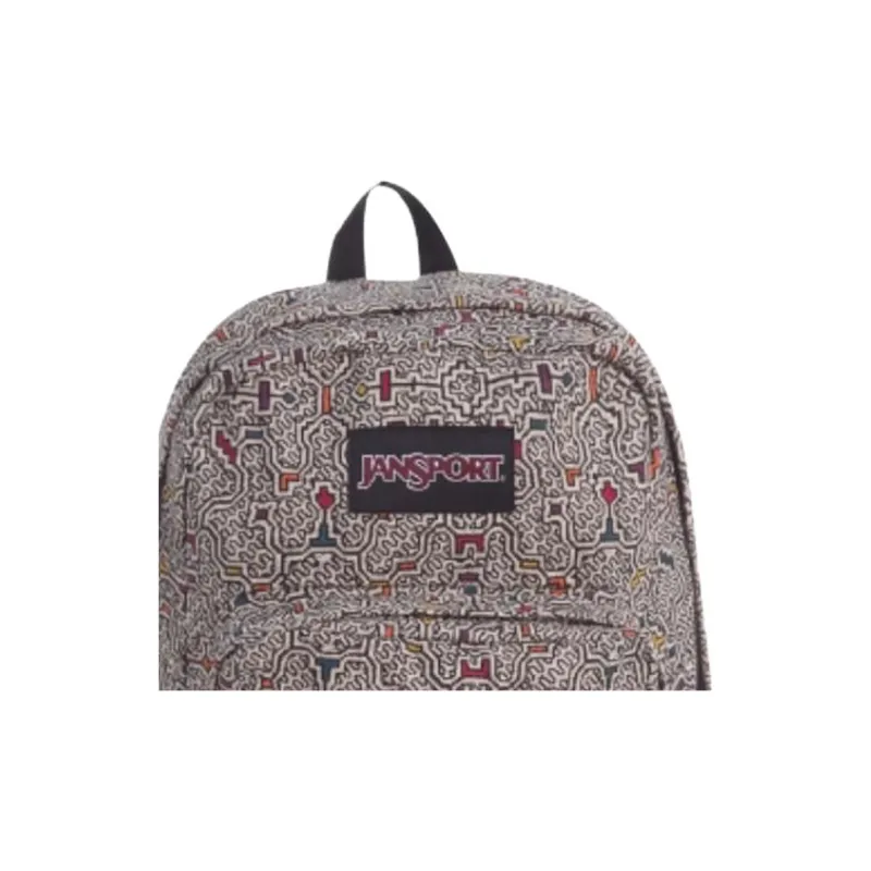 JanSport Canvas Backpack Tubas Unisex Brown-3