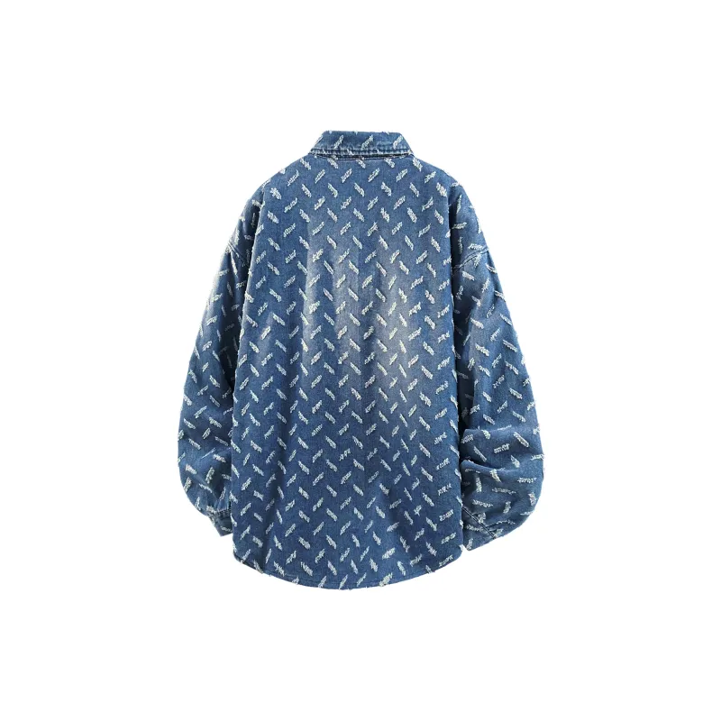 No Tears Denim Jackets Unisex-3