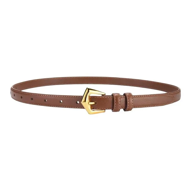 TUCANO Cow Split Leather Belts Women's Width 2cm-4