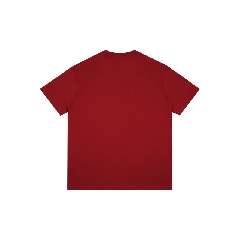 Nomt Print Loose Fit Casual 100% Cotton Crew Neck Short-Sleeved T-Shirts Unisex-8