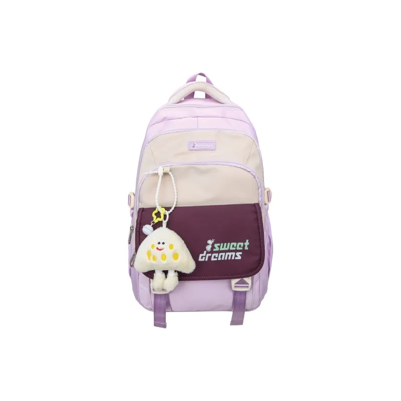 FAMAN Nylon Backpack Women's Multicolor-18