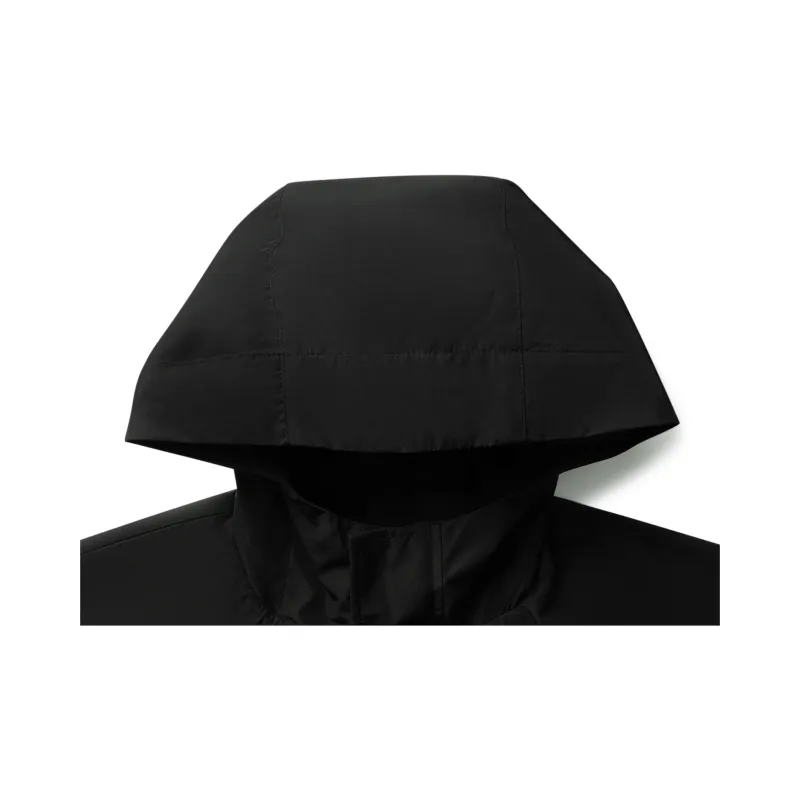 LiNing CBA Collection Trench Coat Men's Black-2