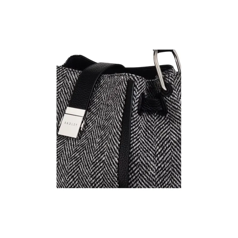 RADLEY Cow Leather Shoulder Bag Medium Size Women's Black-2