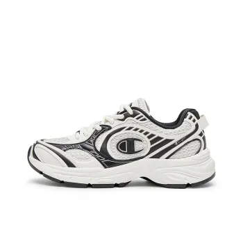Champion Support Low Top Running Shoes Unisex Milk White/Black