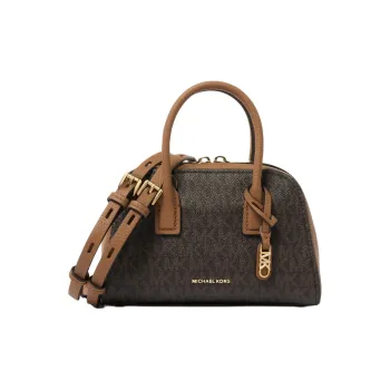MICHAEL KORS Artificial Leather One Shoulder Handbag Extra Small Women's Dark Brown