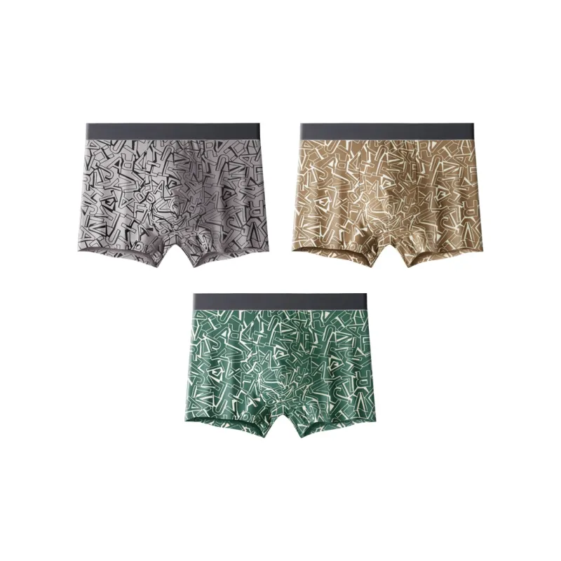 PLANDOO Underpants Men's 3 Pack-11