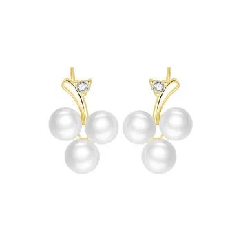 GOOUI S925 Silver Earrings Women's