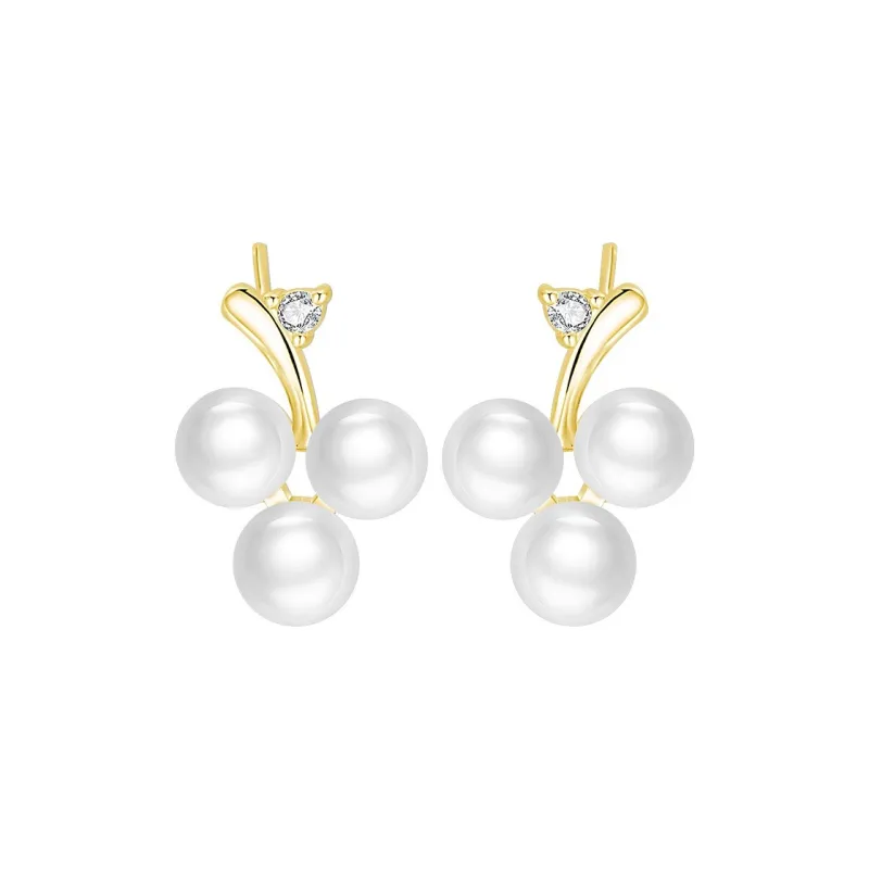 GOOUI S925 Silver Earrings Women's-6