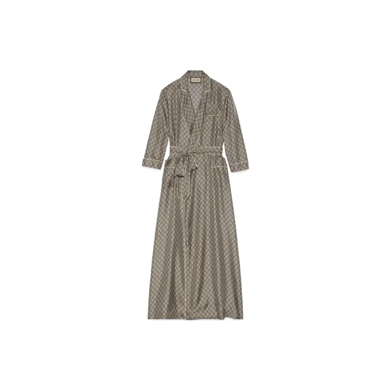 GUCCI Pajama Robe Women's Ebony-0