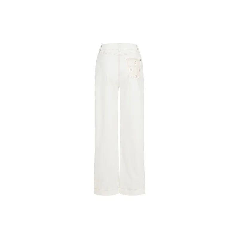RARE Jeans Women's White-2