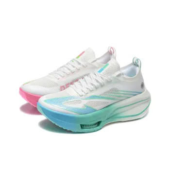 DEERWAY Running Shoes Unisex Pink Cyan Mountain Range