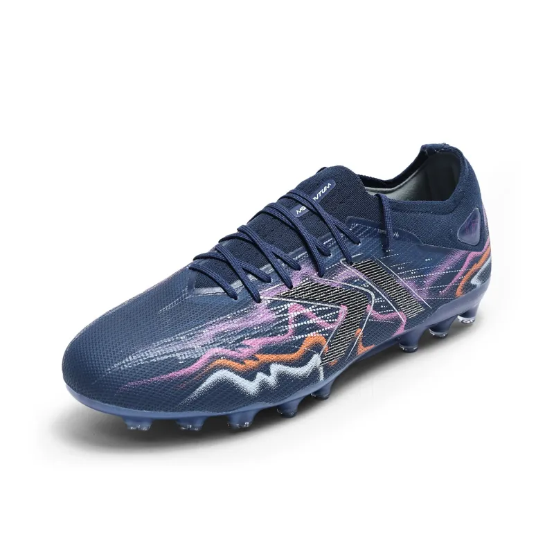 KELME Shadow 2.0 MG Rubber Short Studs Cushioning Rebound Soccer Shoes Unisex Dark Blue-2