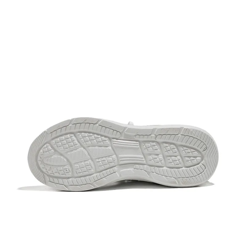 Warrior Breathable Lightweight Height Increasing Low Top Casual Running Shoes Men's White Green-5