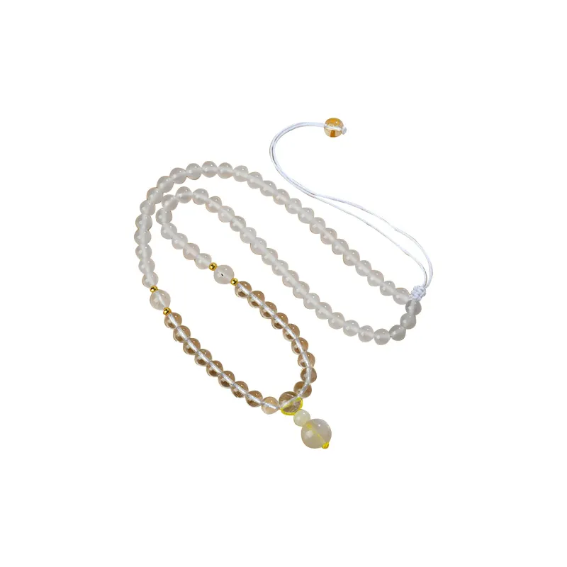 Wanshu Crystal Jade Necklaces Unisex-1