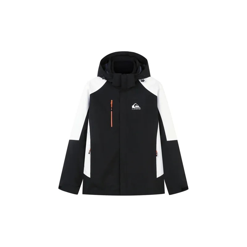 Quiksilver Hiking Water-Resistant Windproof Water-Repellent Rainproof Windbreaker Jacket Unisex-12