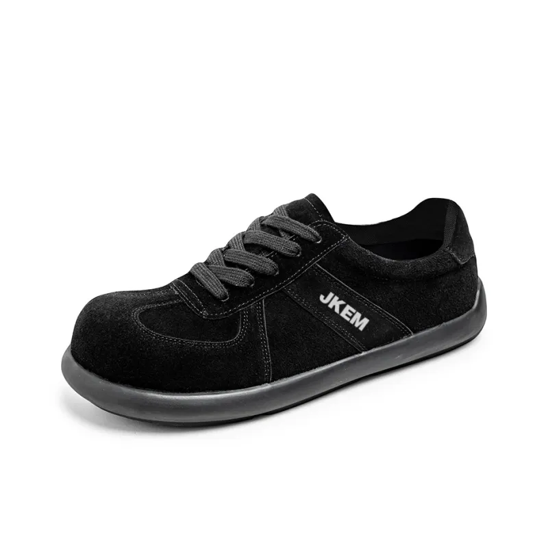 JKEM Men's Casual Shoes Men Low Top Black/Khaki/Chestnut-1