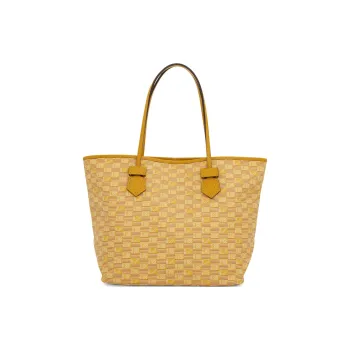 MOREAU Canvas Canvas Bag Tote Bag Shopping Bag Handbag Women's Yellow