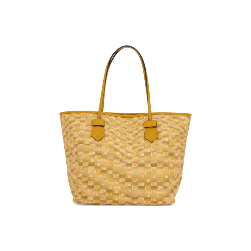 MOREAU Canvas Canvas Bag Tote Bag Shopping Bag Handbag Women's Yellow-0