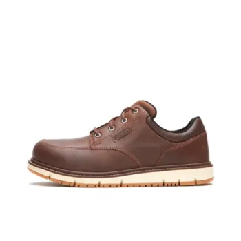 KEEN San Jose Slip-Resistant Low-Top Skateboard Shoes Men's Brown