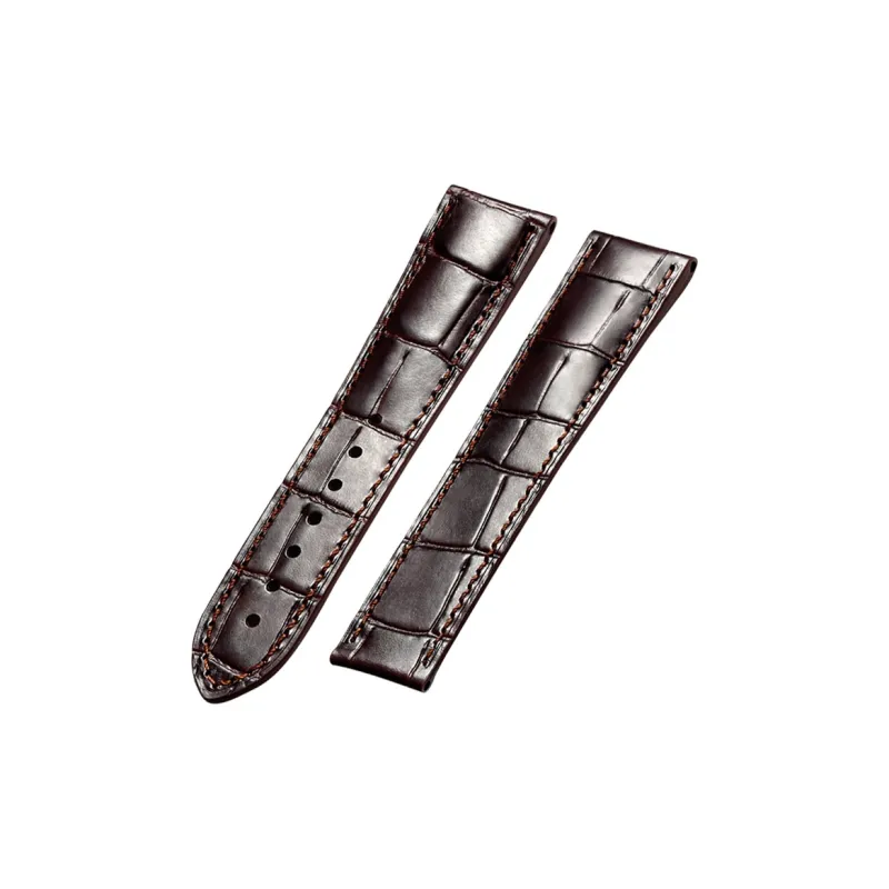 MILANQIAN M&Q Watch Band Omega Compatibility 200mm Cowhide Leather Material Unisex-2